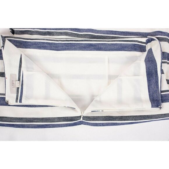 Loft by Ann Taylor Womens Fringe Faux Wrap Skirt - Picture 7 of 9